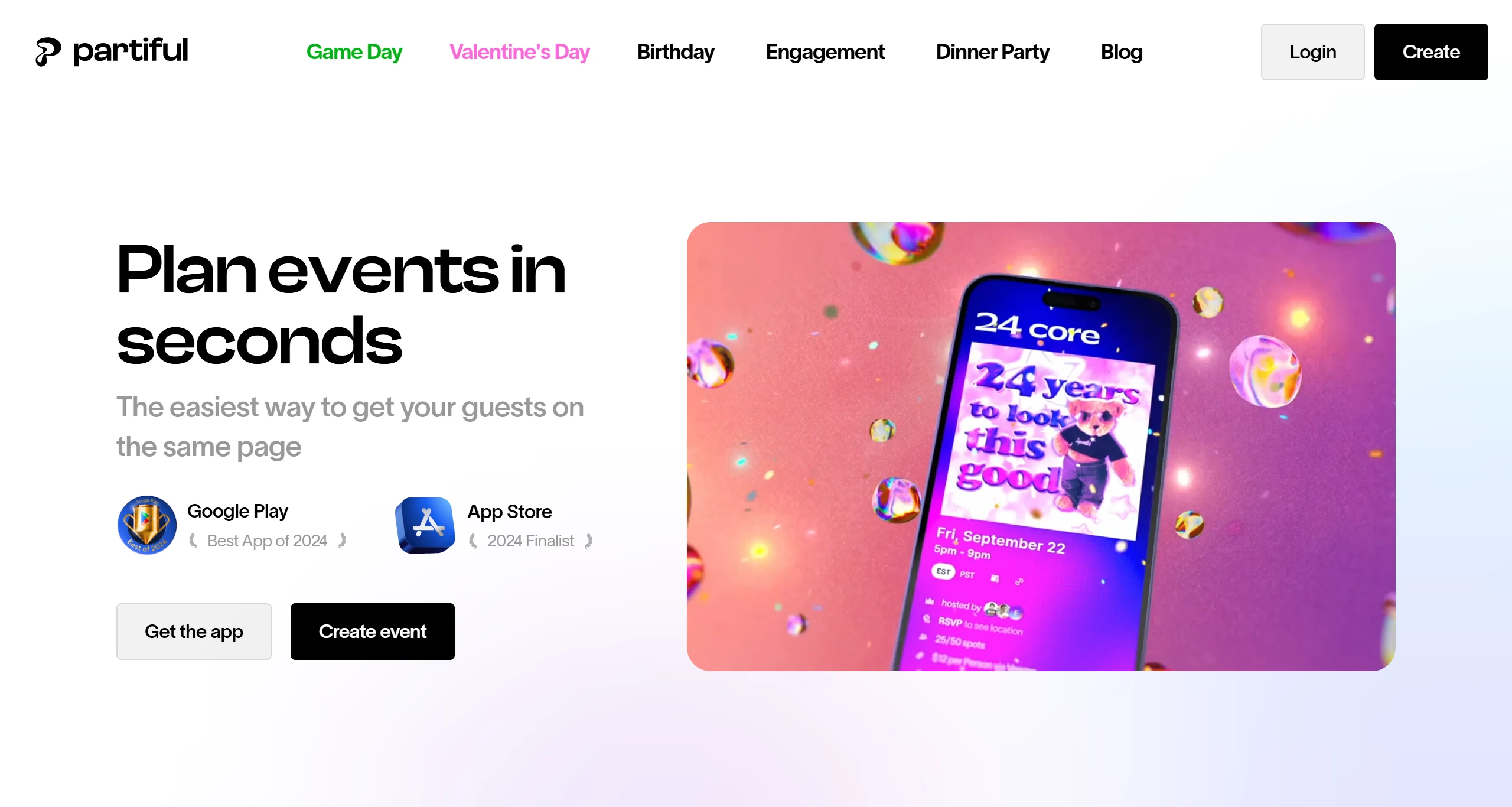 Partiful:谷歌2024年度最佳APP应用(图1) Partiful:谷歌2024年度最佳APP应用.webp