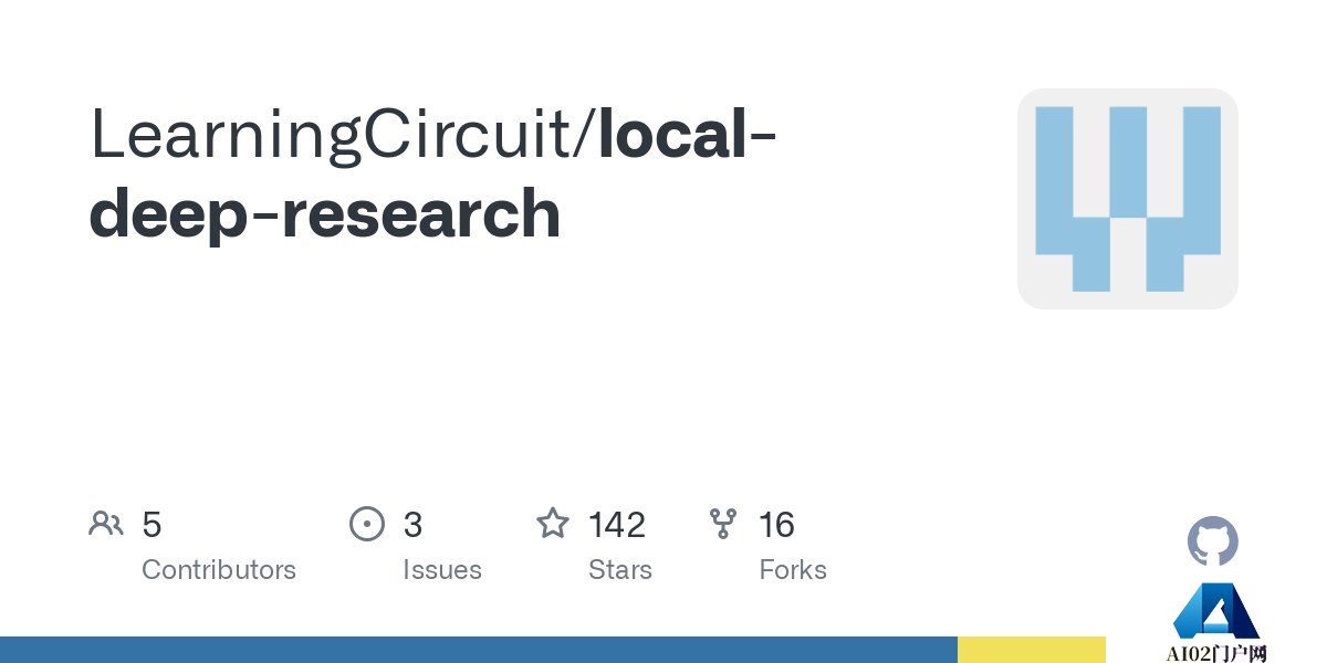 Local Deep Research：一个开源的AI深度研究工具，通过深度、迭代分析来提升研究效率.jpg