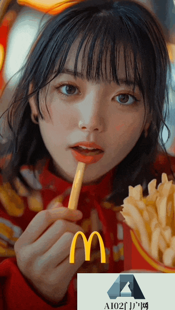 麦当劳请了11个AI美女为薯条疯狂打call 网友吵翻了