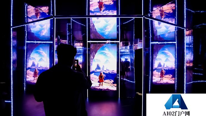 上海首届青少年AIGC创新艺术展开幕，让孩子掌握AI技能
