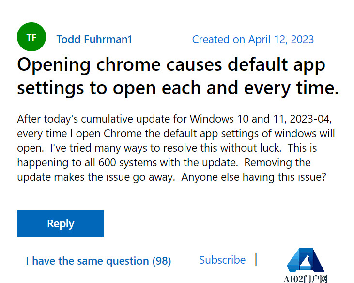 用户不满:搜 Chrome得到类 Bing AI 的回复 用户不满:搜 Chrome得到类 Bing AI 的回复
