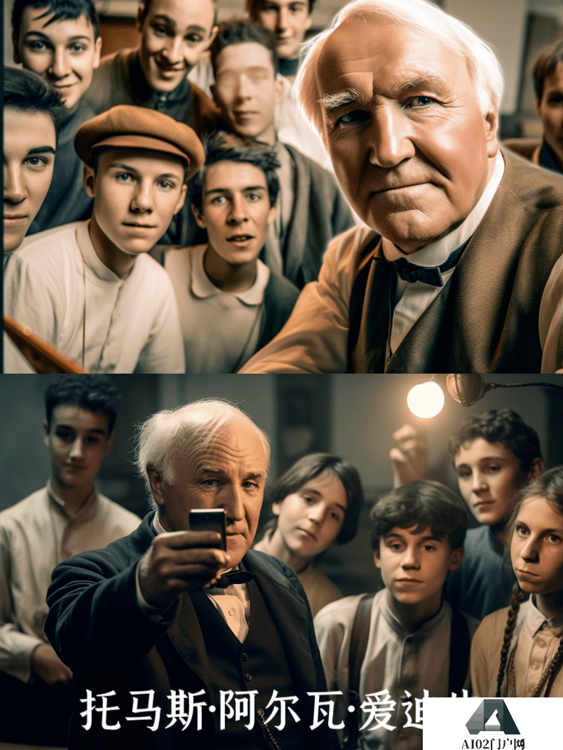 AI创新已逝名人自拍,卓别林、拿破仑、亚瑟王……有事没事就爱在网上发发照片 AI创新已逝名人自拍,卓别林、拿破仑、亚瑟王……有事没事就爱在网上发发照片