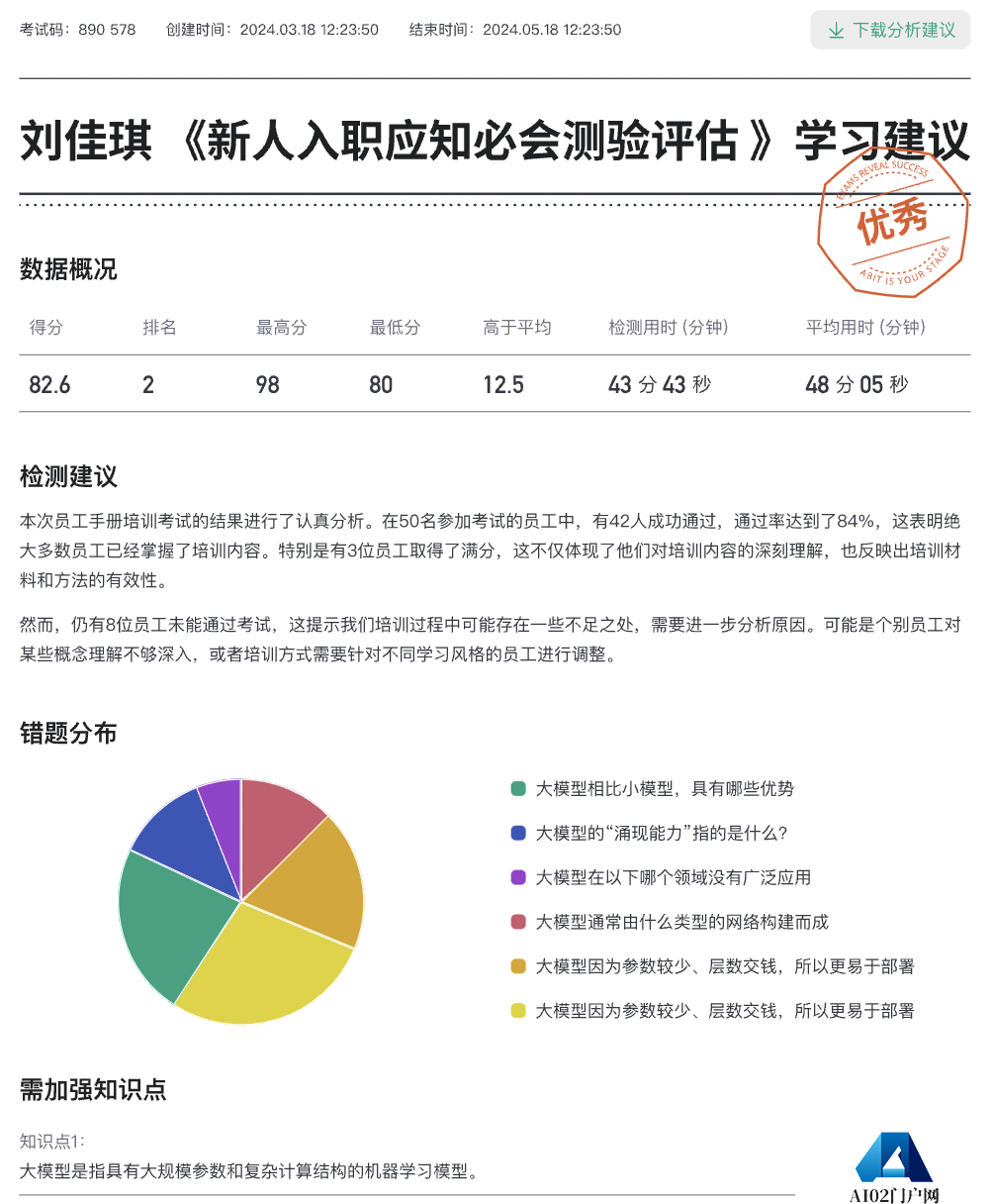 Abit微点智能考试