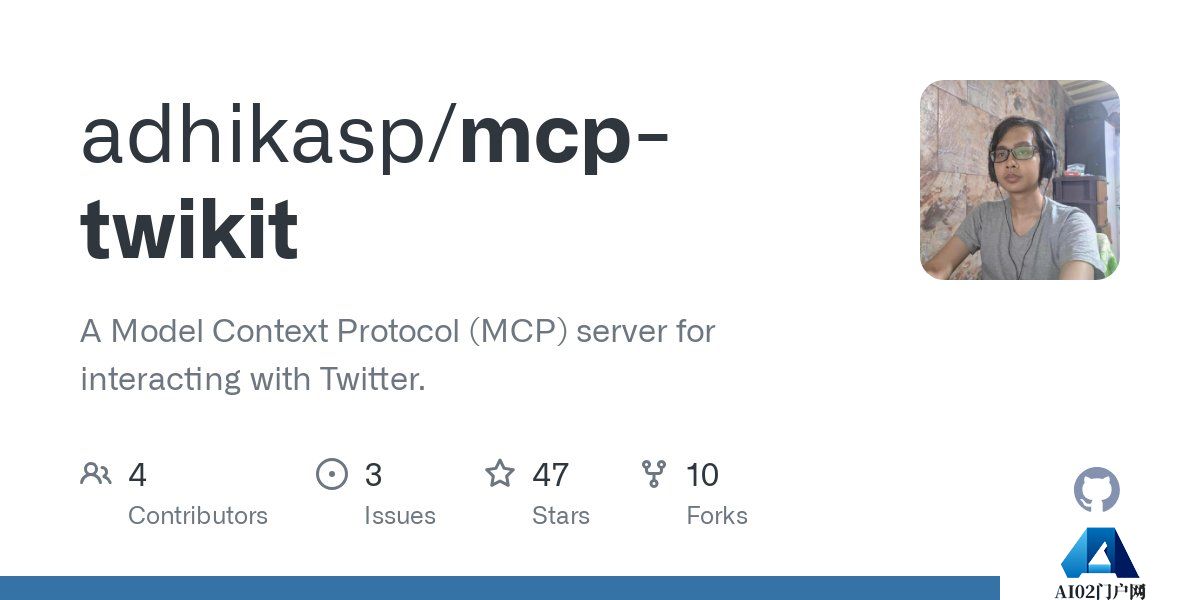MCP-Twikit：与Twitter交互的MCP服务器，应用于社交媒体分析和数据检索.jpg