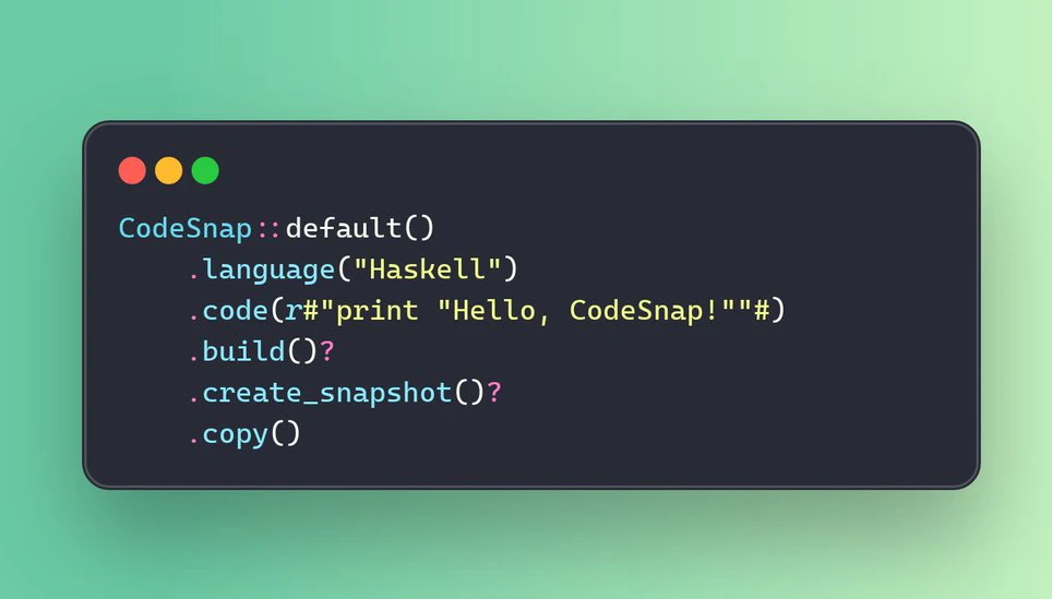 CodeSnap：一款高颜值代码截图工具.webp