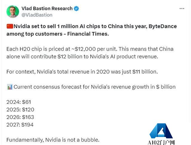 减少依赖英伟达，字节跳动据称联手台积电自研5nm AI芯片，到2026年量产