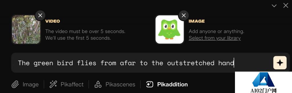 AI视频神器Pika，最近又推出了一个好玩的新功能：Pikaddition