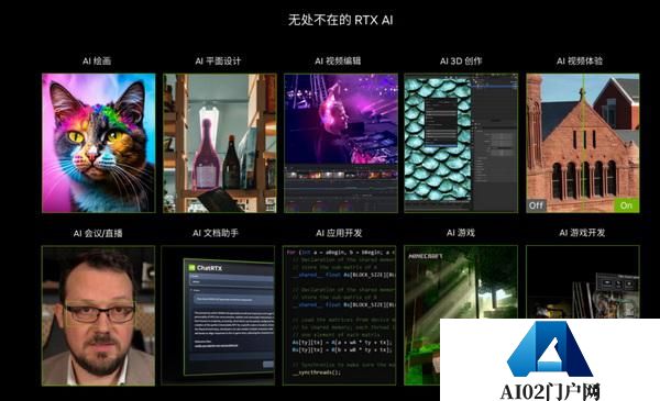 RTX AI PC 将为各行业带来 AIGC 生产力革命