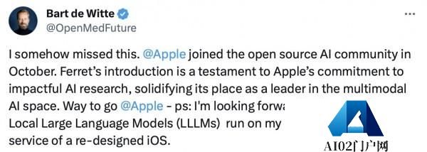 iPhone的AI时刻不远了？苹果Ferret多模态大模型登场