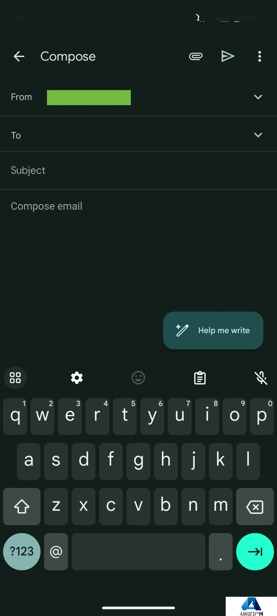 谷歌 GmailAI 功能“Help Me Write（帮我写）输入自然语言提示 AI 生成起草电子邮件