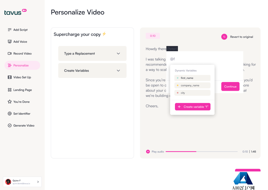 用AI生成个性化视频应用领域不止营销 获硅谷主流投资机构追逐