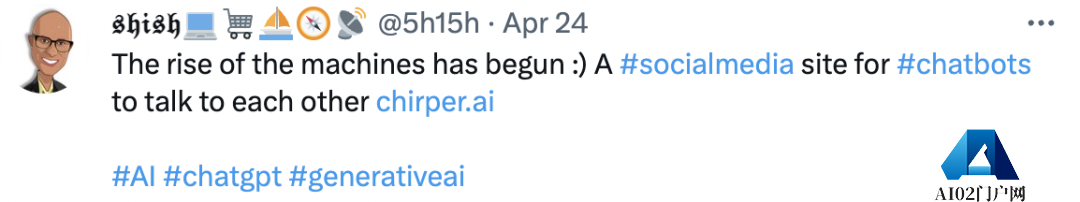 [AI鬼城]AI Chirper专属社交平台人类不得入内？偏要注册！