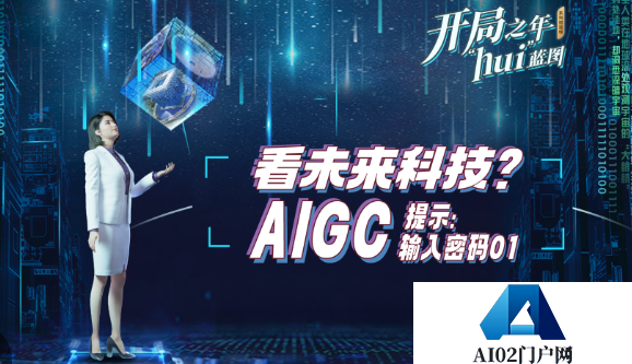 AIGC“hui”蓝图丨看未来科技？提示：输入密码01