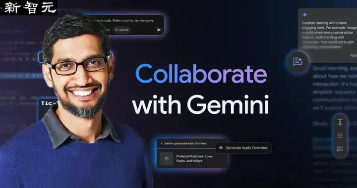 Gemini大升级！谷歌引爆程序员革命：编程只需一句话，不到1分钟