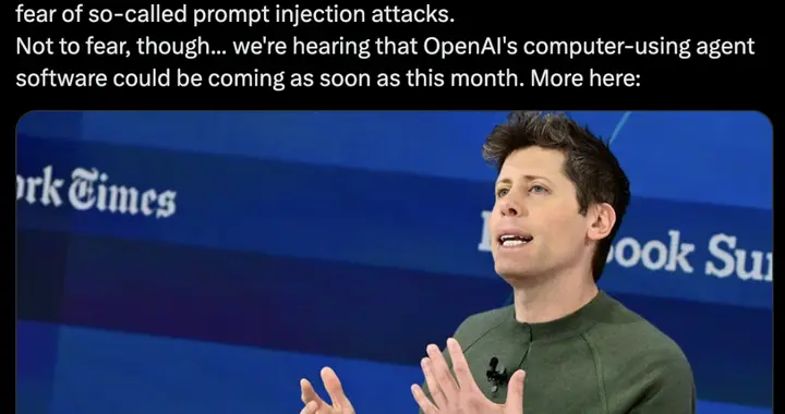 OpenAI智能体曝本月诞生！比谷歌Anthropic慢竟是担心prompt攻击