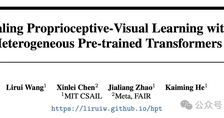 何恺明新作出炉！异构预训练Transformer颠覆本体视觉学习范式