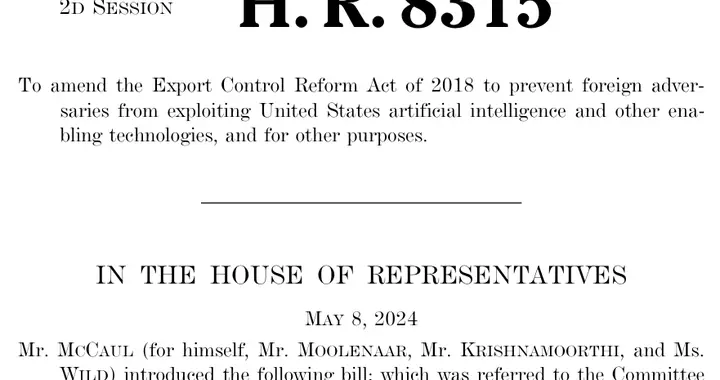 美国AI禁令再升级：在美从事AI职业中国人或需要特殊许可