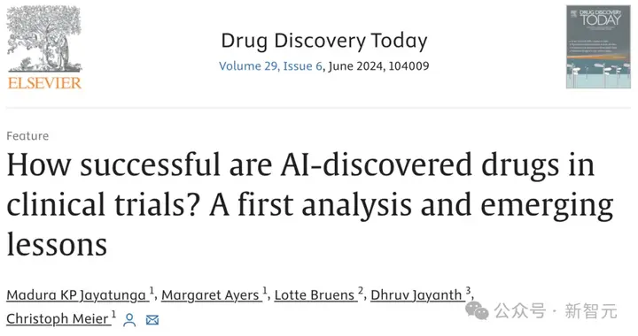 AI能治病了？AI生成药物分子90%成功率通过I期临床试验