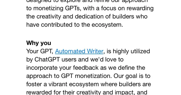 GPTs大翻车后，OpenAI再宣布给开发者送钱！美国码农狂欢