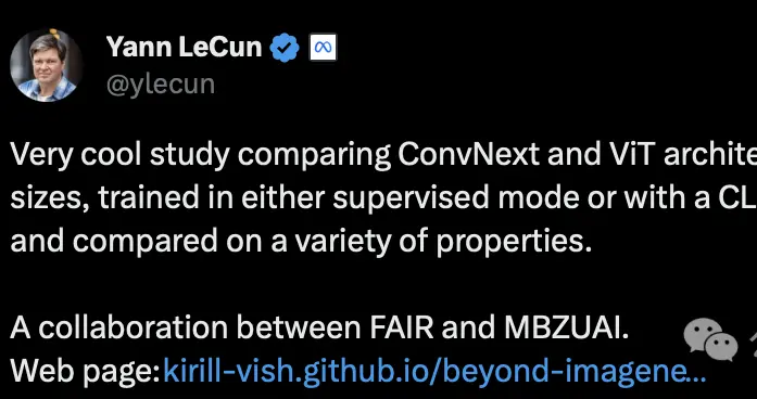 ConvNet与Transformer谁更强？Meta测4个领先视觉模型，LeCun转赞