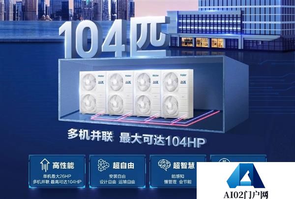 又一主流型号标配AI！海尔多联机加速智能化布局
